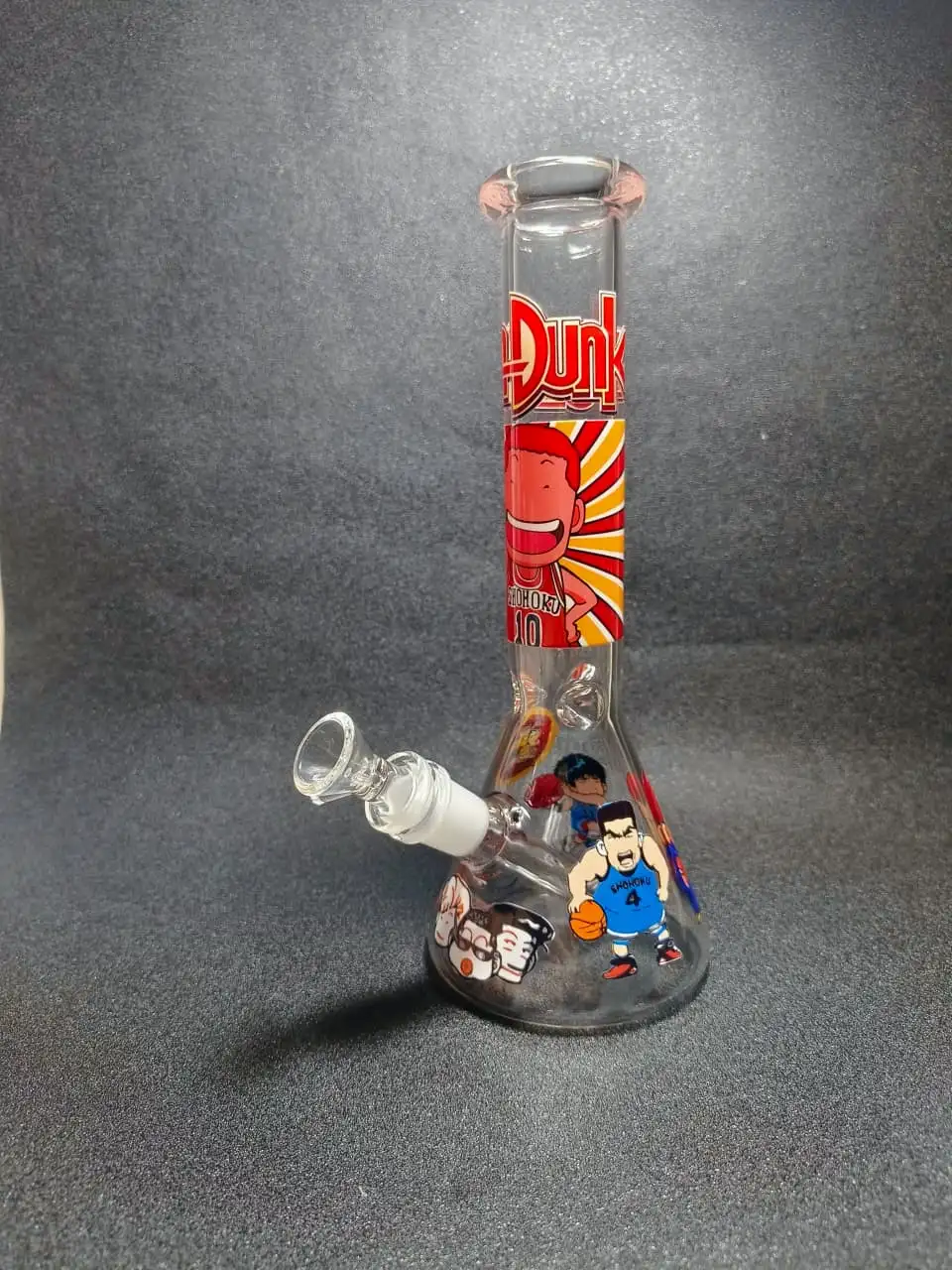 10 Inch Slam Dunk Shohoku Team Beaker Glass Bong - Image 4