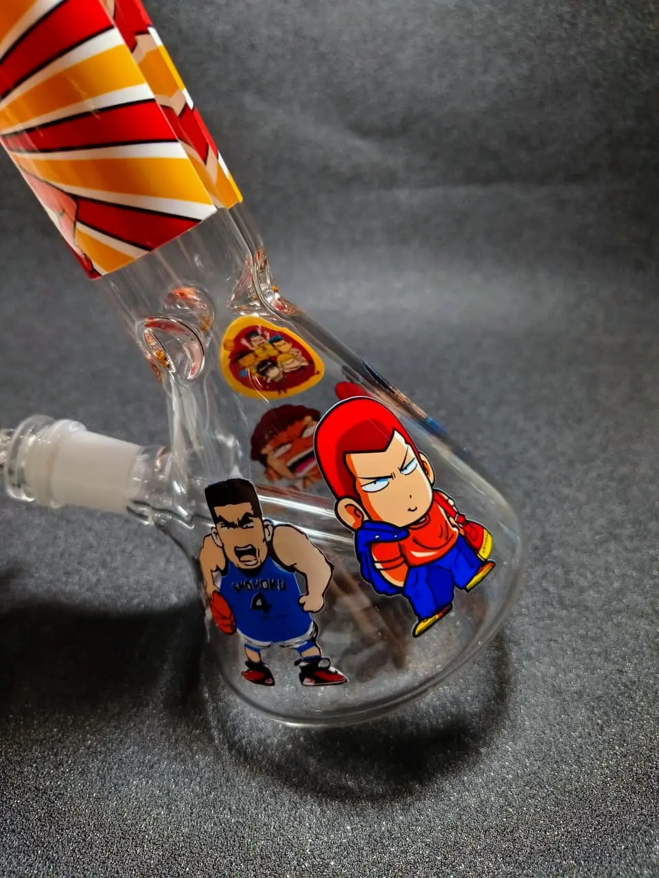 10 Inch Slam Dunk Shohoku Team Beaker Glass Bong - Image 5