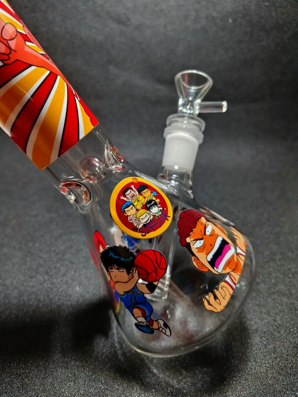 10 Inch Slam Dunk Shohoku Team Beaker Glass Bong - Image 6