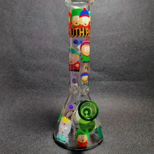 10 Inch South Park Character Beaker Bong in Borosilicate Glass