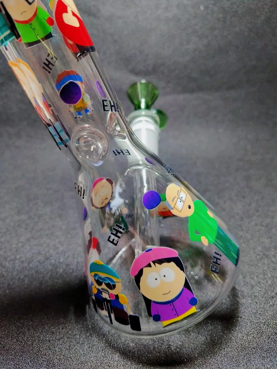 10 Inch South Park Character Beaker Bong in Borosilicate Glass - Image 6