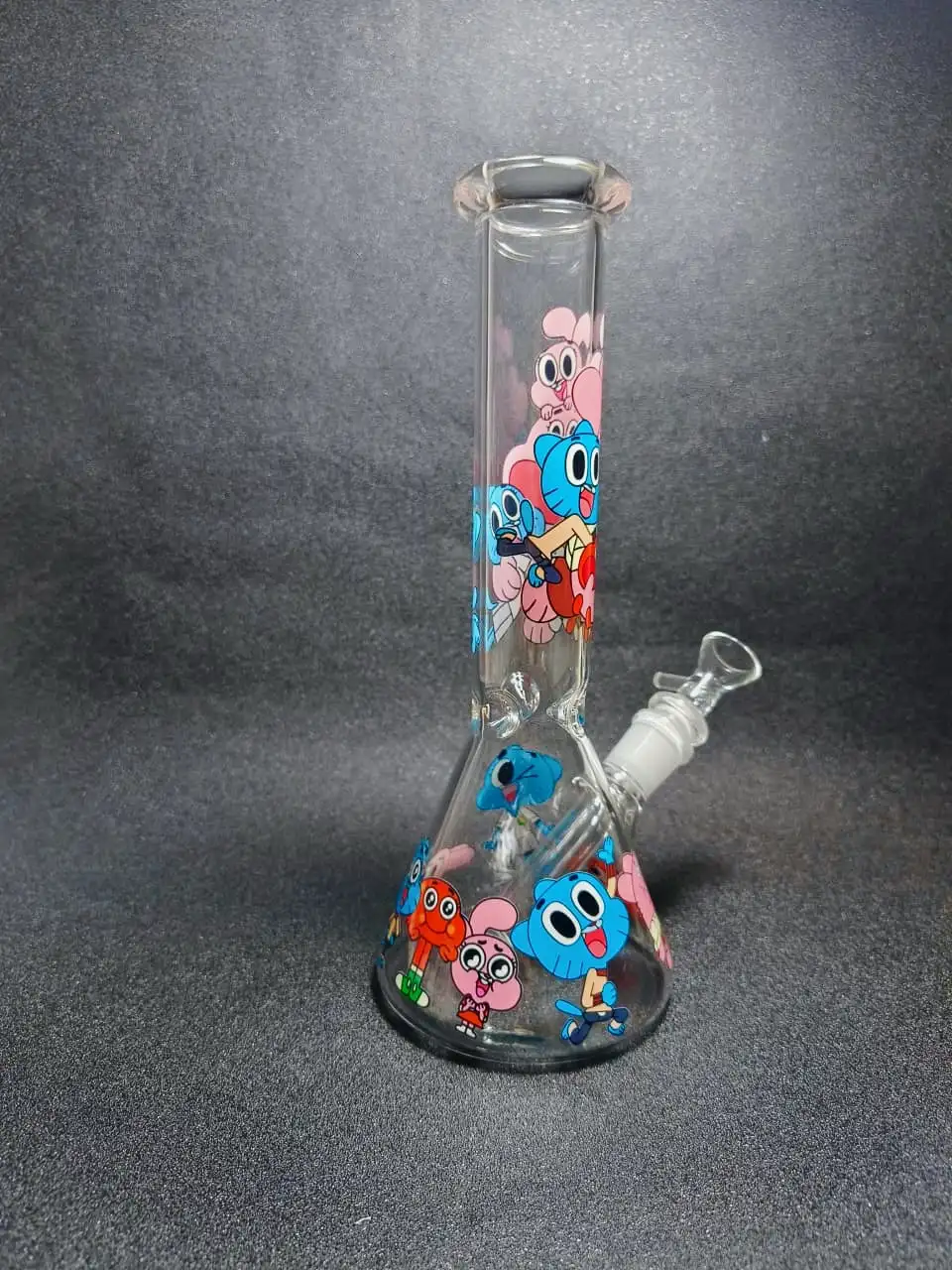 10-Inch Gumball Cartoon Beaker Glass Bong - Image 3